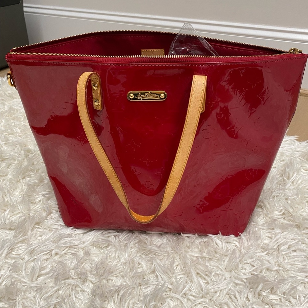 LV Paten leather tote